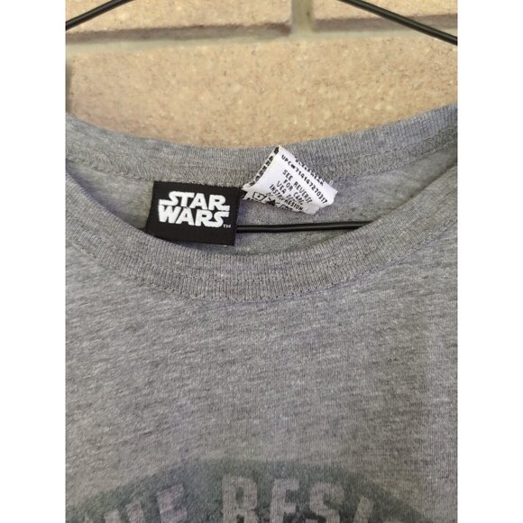 Grey Starwars - Crush The Resistance - The First Order - T-Shirt Size: Med - Picture 3 of 3